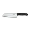 Santoku Knife - Fluted Edge Wide Blade By Victorinox