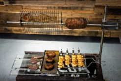 Auspit Compact Portable Camping Spit Rotisserie Package - Silver -AU BBQ Supplies Sales 2024 AUS 3