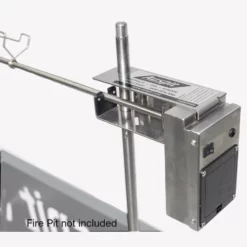 Auspit Compact Portable Camping Spit Rotisserie Package - Silver -AU BBQ Supplies Sales 2024 AUS 4