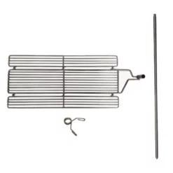 Auspit Folding Grill & Stainless Steel Support Post