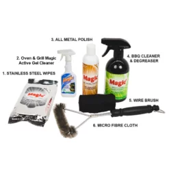 BBQ Cleaning Kit Combo Pack By Magic