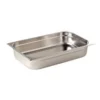 Vogue Stainless Steel Carving Tray 15cm Deep