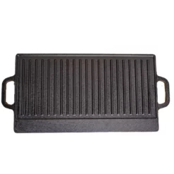 Cast Iron Griddle Hotplate 50 X 25cm By Flaming Coals