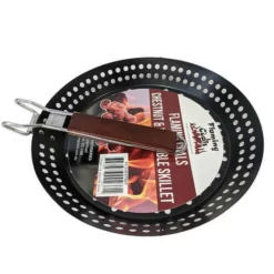 Chestnut Roaster Skillet - Flaming Coals -AU BBQ Supplies Sales 2024 FC CHESTNUT 3