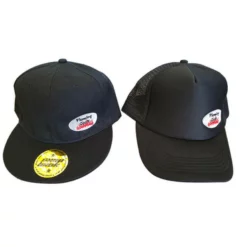 BBQ Hat/Cap FC Round Logo - Flat Brim & Trucker - Flaming Coals
