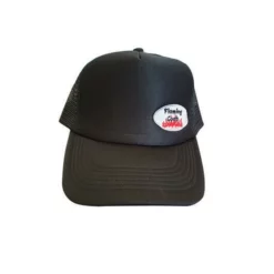 BBQ Hat/Cap FC Round Logo - Flat Brim & Trucker - Flaming Coals -AU BBQ Supplies Sales 2024 FC HAT2 3