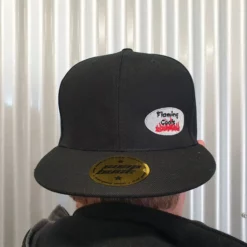 BBQ Hat/Cap FC Round Logo - Flat Brim & Trucker - Flaming Coals -AU BBQ Supplies Sales 2024 FC HAT2 4