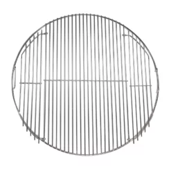 Stainless Steel Round Hinged BBQ Grill | Suits 57cm Kettle Including Weber