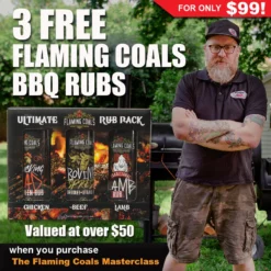 Flaming Coals Offset Smoking Masterclass