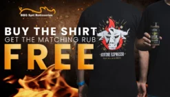 Flaming Coals T-shirt-Brisket