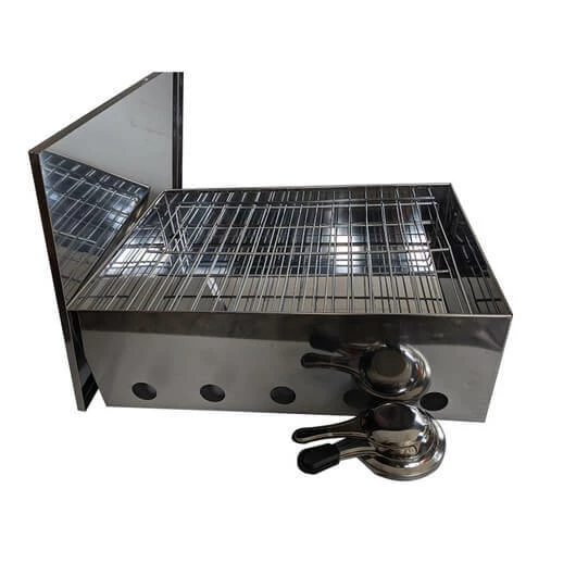 Outdoor Magic Stainless Steel Fish Smoker 5 Outdoor Magic Stainless Steel Fish Smoker - Image 5