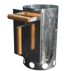 Mega Size 9L Charcoal Fire Starter Chimney - Flaming Coals -AU BBQ Supplies Sales 2024 FS001 3