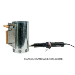 Mega Size 9L Charcoal Fire Starter Chimney - Flaming Coals -AU BBQ Supplies Sales 2024 FS001 5