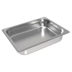 Stainless Steel Heavy Duty 1/2 Gastronorm Trays 65mm | Vogue -AU BBQ Supplies Sales 2024 GC969 1