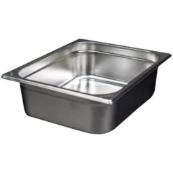 Stainless Steel Heavy Duty 1/2 Gastronorm Trays 100mm | Vogue -AU BBQ Supplies Sales 2024 GC970 1