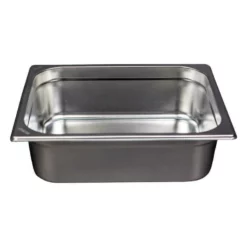 Stainless Steel Heavy Duty 1/2 Gastronorm Trays 100mm | Vogue -AU BBQ Supplies Sales 2024 GC970 3