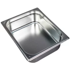 Stainless Steel Heavy Duty 1/2 Gastronorm Trays 100mm | Vogue -AU BBQ Supplies Sales 2024 GC970 4