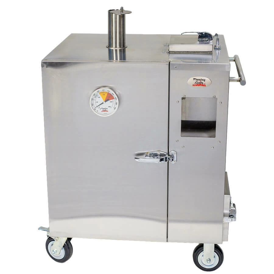 Gravity Feed Smoker - Flaming Coals 2 Gravity Feed Smoker - Flaming Coals - Image 2