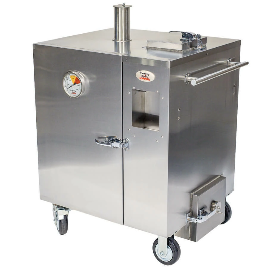 Gravity Feed Smoker - Flaming Coals 3 Gravity Feed Smoker - Flaming Coals - Image 3