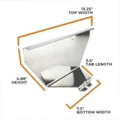 Kick Ash Basket Divider Adjustable Divider - Large -AU BBQ Supplies Sales 2024 KAB DL DIV 2