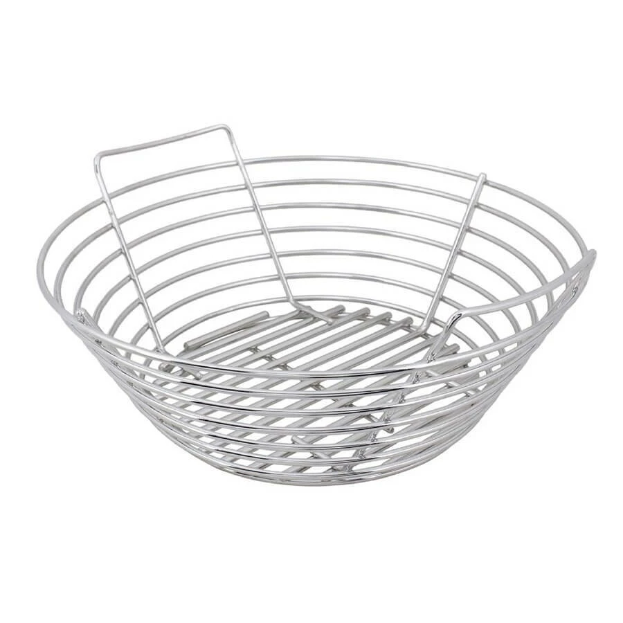 Kick Ash Stainless Steel Basket For Large Big Green Egg 1 Kick Ash Stainless Steel Basket For Large Big Green Egg