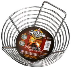 Kick Ash Basket For The Medium Big Green Egg - Stainless Steel