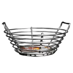 Kick Ash Basket For The Medium Big Green Egg - Stainless Steel -AU BBQ Supplies Sales 2024 KAB MD SS 3