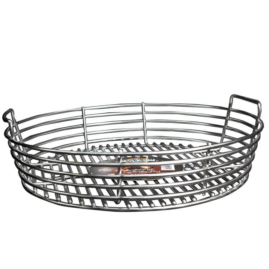 Kick Ash Basket For XL Big Green Egg In Stainless Steel 2 Kick Ash Basket For XL Big Green Egg In Stainless Steel - Image 2