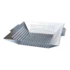 Square Wok Stainless Steel Size: 337 X 299mm | ManLaw