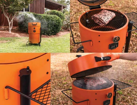 Bronco Pro Drum Smoker | Oklahoma Joe's Smoker 4 Bronco Pro Drum Smoker | Oklahoma Joe's Smoker - Image 4