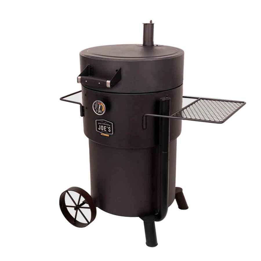 Bronco Pro Drum Smoker - XL Large - BLACK | Oklahoma Joe 2 Bronco Pro Drum Smoker - XL Large - BLACK | Oklahoma Joe - Image 2