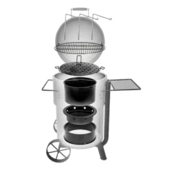 Bronco Pro Drum Smoker - XL Large - BLACK | Oklahoma Joe 9 Bronco Pro Drum Smoker - XL Large - BLACK | Oklahoma Joe -AU BBQ Supplies Sales 2024 OKJOE BRONCOPRO BL 4