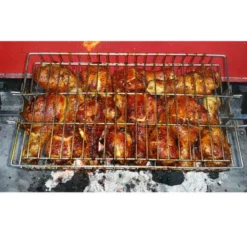 Rotisserie BBQ Basket Chrome | Outdoor Magic -AU BBQ Supplies Sales 2024 OM2202 3