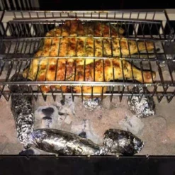 Rotisserie BBQ Basket Chrome | Outdoor Magic -AU BBQ Supplies Sales 2024 OM2202 5