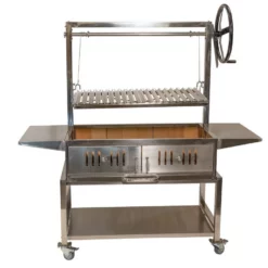 Deluxe Parrilla BBQ Grill With Firebricks