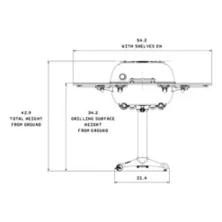 PK Grill- The Silver PK360 Charcoal BBQ Smoker With $200 Bonus Item -AU BBQ Supplies Sales 2024 PK360 STBX R 5