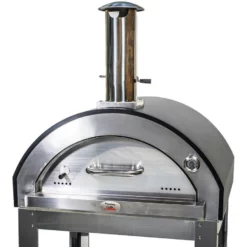 Woodfire Pizza Oven - Premium | Flaming Coals -AU BBQ Supplies Sales 2024 PO010B 4