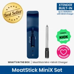 Meatstick MiniX Set Range 260ft -AU BBQ Supplies Sales 2024 PS881EX 2