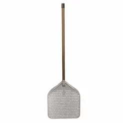 Aluminium Pizza Oven Spatula 1300mm Long Perforated -AU BBQ Supplies Sales 2024 PZALSP 3