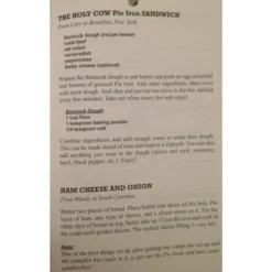 Creative Pie Iron Cooking Book | Rome -AU BBQ Supplies Sales 2024 RI 2011 2