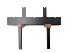 5 Skewer Spit | Rotating Gear Mechanism + Support Side | Flaming Coals -AU BBQ Supplies Sales 2024 RM SP005 3