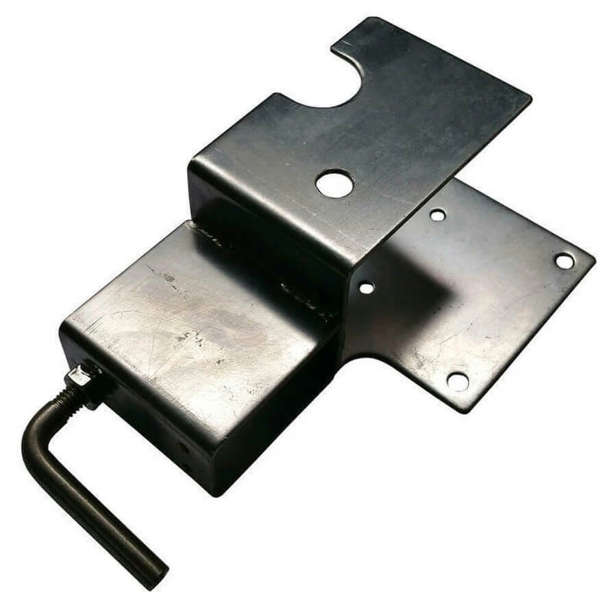 S/S Spit Rotisserie Motor Bracket 50mm X 25mm (Motor Side Only) 1 S/S Spit Rotisserie Motor Bracket 50mm X 25mm (Motor Side Only)