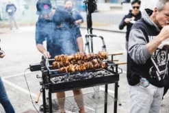 Cyprus Spit Roast Skewer- 10mm X 750mm - Flaming Coals -AU BBQ Supplies Sales 2024 SKCY03 3