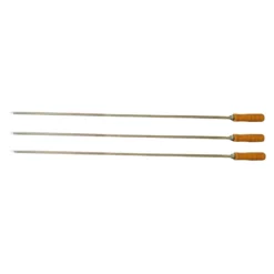 Cyprus Spit Roast Skewer- 10mm X 750mm- 3x - Flaming Coals