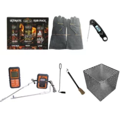 Offset Smoker Accessories Pack By Flaming Coals
