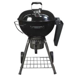 SNS Grills - Slow 'N Sear Kettle BBQ- Black Combo -AU BBQ Supplies Sales 2024 SNS BLKETTLECOMBO 5