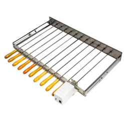 Kebab Skewers Attachment For BBQ - Stainless Steel 9 Kebab Skewers Attachment For BBQ - Stainless Steel -AU BBQ Supplies Sales 2024 SP032 3