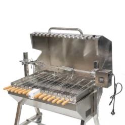 Stainless Steel Hooded Rotisserie & Cyprus Grill -AU BBQ Supplies Sales 2024 SPCY095 5