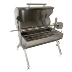 Dual Fuel Spit Roaster 1000 - 30kg Capacity | Flaming Coals -AU BBQ Supplies Sales 2024 SPG1000 Deluxe 2