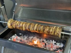 Dual Fuel Spit Roaster 1000 - 30kg Capacity | Flaming Coals -AU BBQ Supplies Sales 2024 SPG1000 Deluxe 5